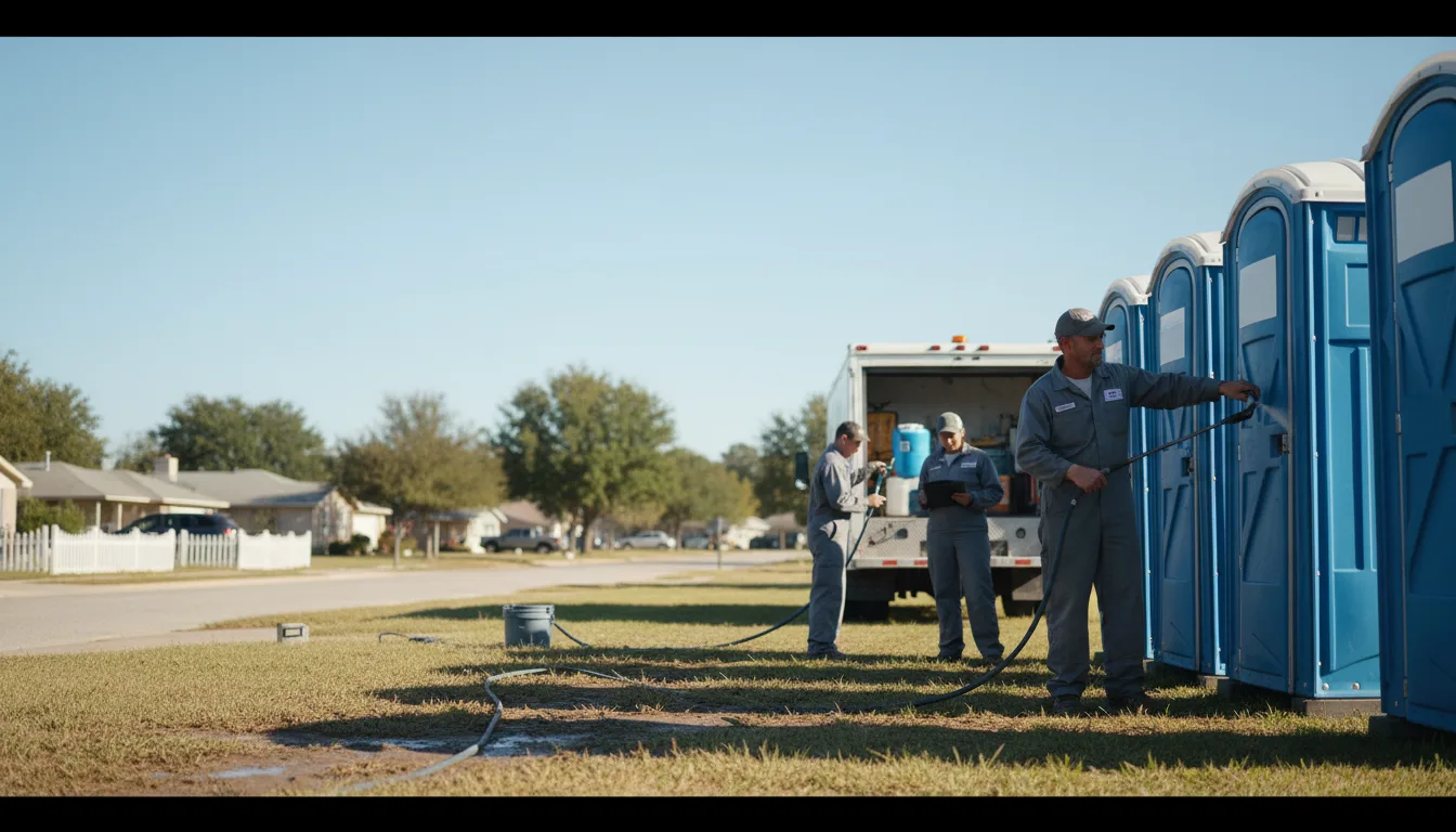 Long-Term Portable Toilet Rental in Benton, KS near me
